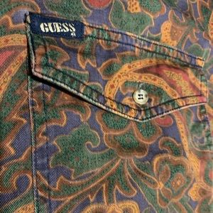 Vintage Mens Guess by Georges Marciano Button Down